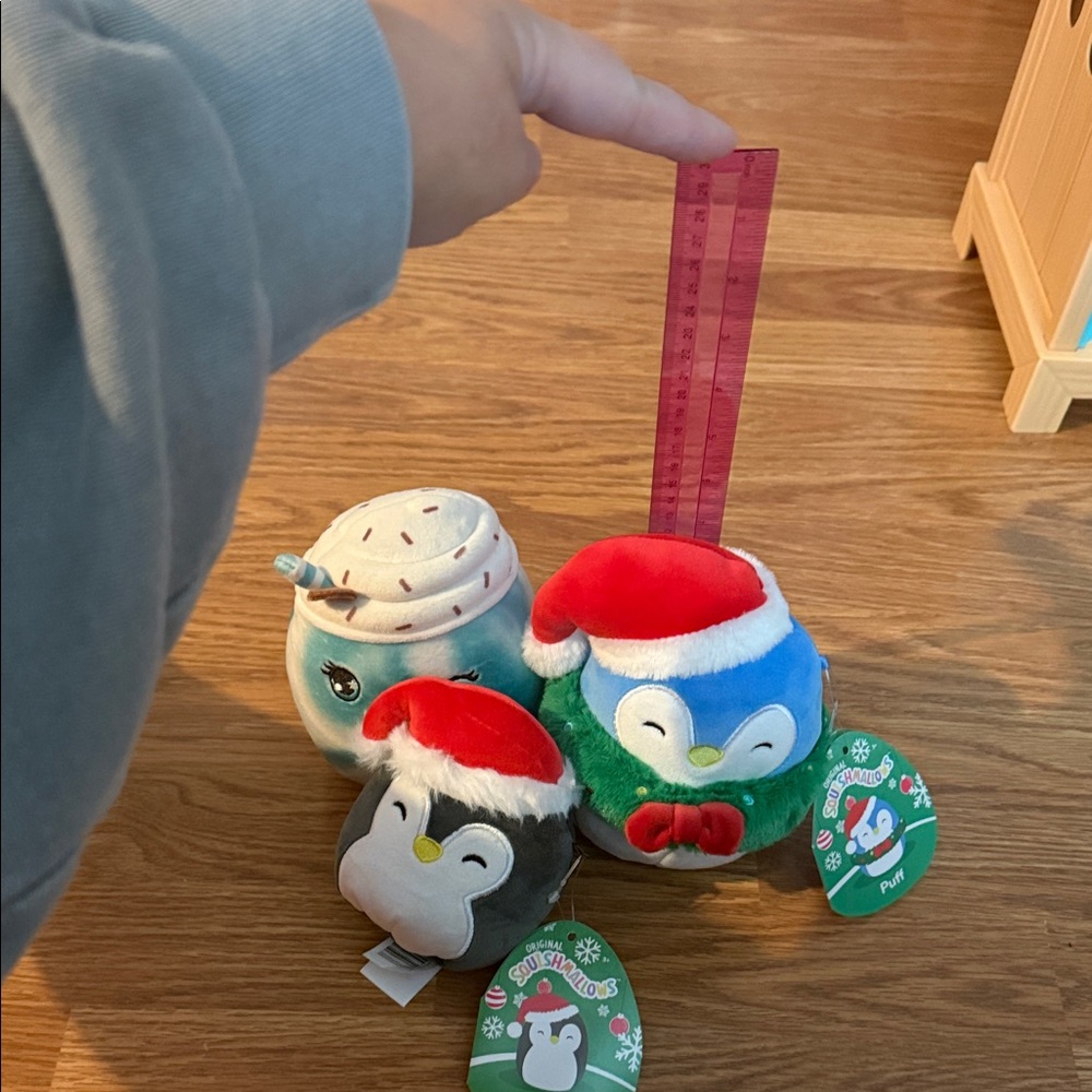 Squishmallows Christmas Penguins and Java cup - Picture 6 of 6